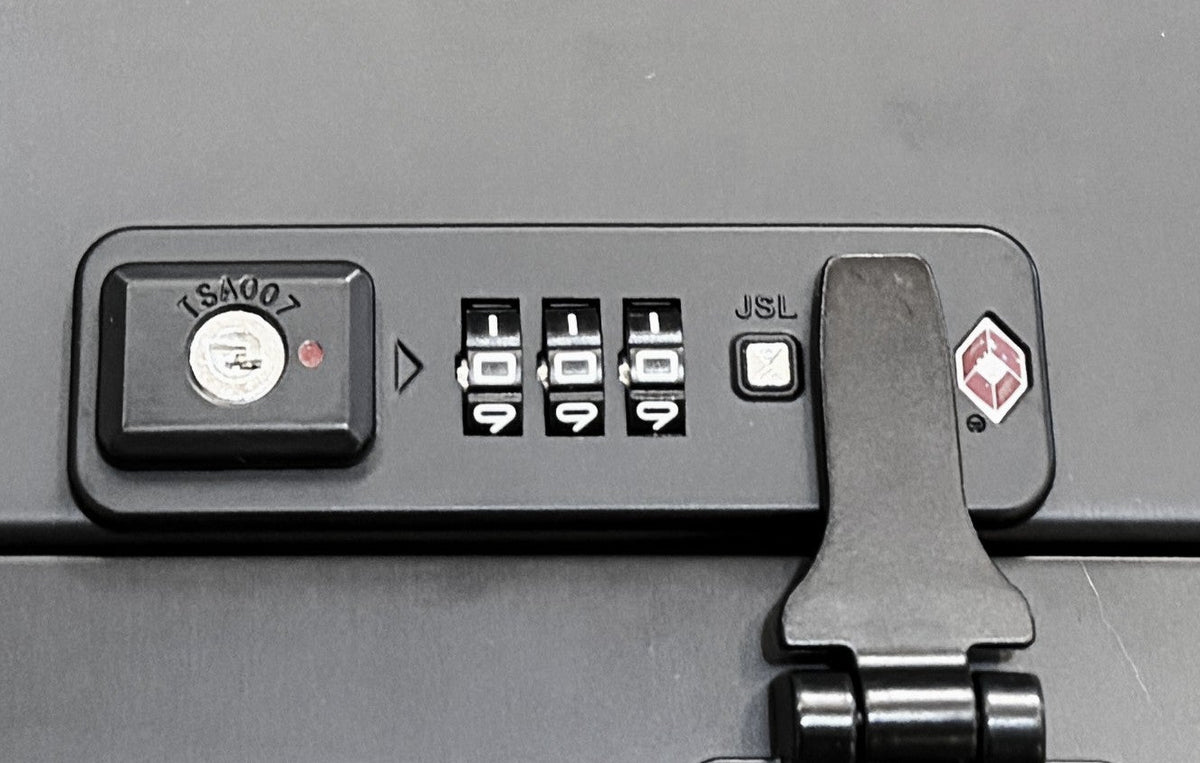 Replacement walk around compartment lock for stand up roll aboards.