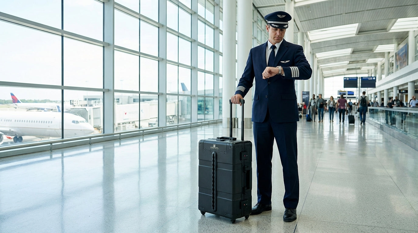 30" GEN2 Professional Flight Crew 4-Wheel Check Aboard