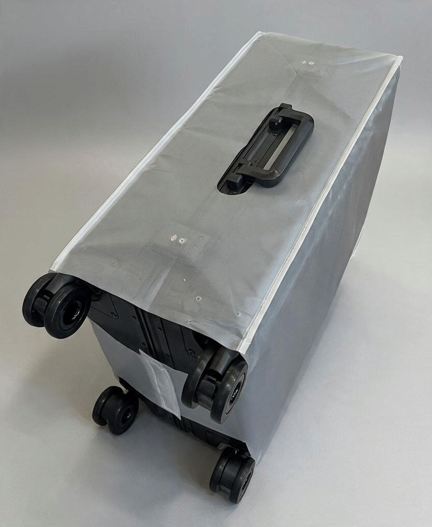 Paradox Aviation 30-inch GEN2 professional flight crew check-aboard luggage with protective slip-on cover and wheels