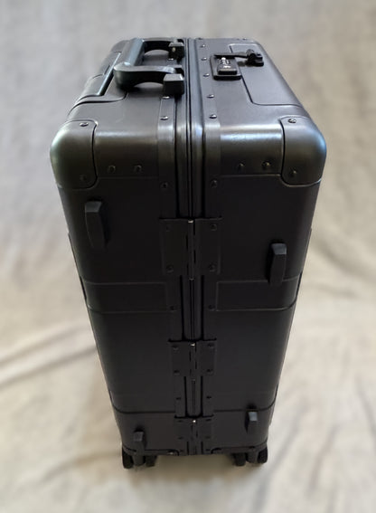 Paradox Aviation GEN2 Frequent Flyer 22-inch carry-on luggage in dark sky matte black finish with reinforced corners and wheels